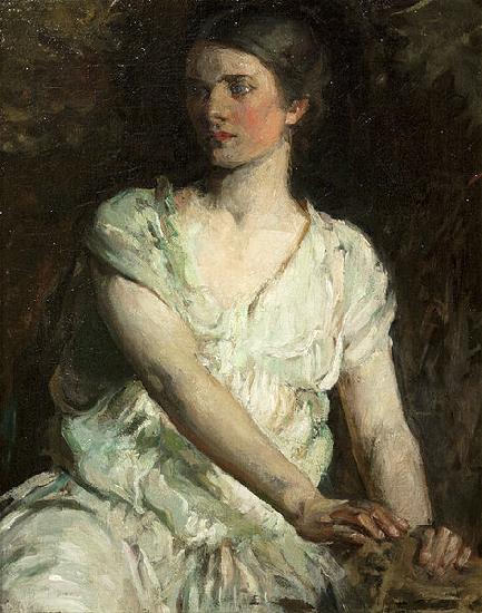 Abbot H Thayer Young Woman